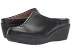 Easy Spirit Jaiva (black Leather) Women's Shoes