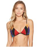 Nanette Lepore Serengeti Suede Vixen Top (black) Women's Swimwear