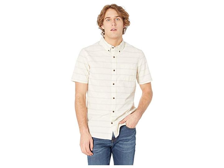 O'neill Tampico Woven Top (bone) Men's Clothing