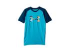 Under Armour Kids Armour Novelty Short Sleeve (big Kids) (deceit/techno Teal) Boy's Clothing