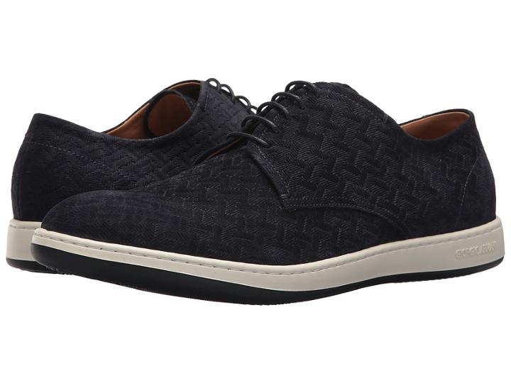 Giorgio Armani Soft Print Oxford (navy) Men's Shoes
