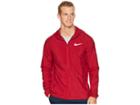 Nike Essential Hooded Running Jacket (red Crush/red Crush) Men's Coat