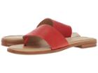 Johnston & Murphy Raney (flamingo Red Glove Leather) Women's Sandals