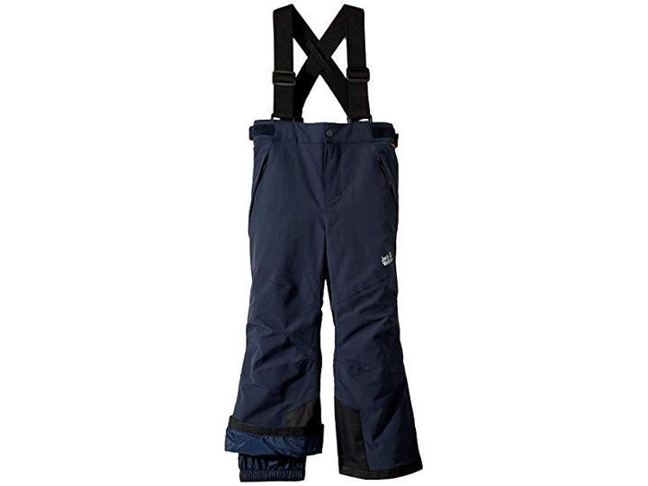Jack Wolfskin Kids Snow Ride Pants (infant/toddler/little Kids/big Kids) (night Blue) Kid's Casual Pants