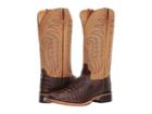 Old West Boots Doc Square Toe (chocolate) Cowboy Boots