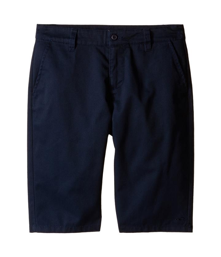 O'neill Kids Contact Walkshorts (big Kids) (navy) Boy's Shorts