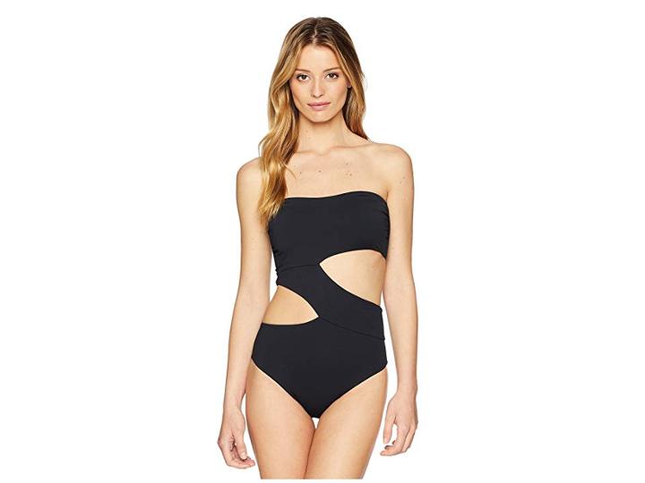 Volcom Simply Seamless One-piece (black 2) Women's Swimsuits One Piece
