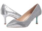 Blue By Betsey Johnson Kamie (silver Sequins) High Heels