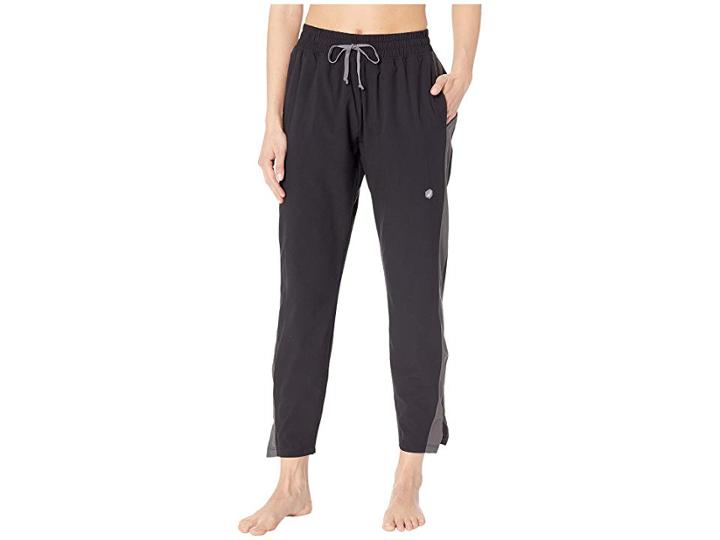 Asics Track Pants (performance Black/dark Grey) Women's Casual Pants