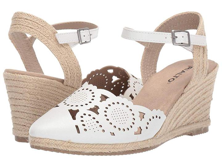 Rialto Coya (white Smooth) Women's Wedge Shoes