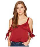 Lucy Love Allure Top (port) Women's Clothing