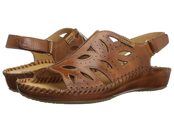 Pikolinos Puerto Vallarta 655-0524 (brandy) Women's Sling Back Shoes