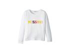 Missoni Kids Printed Logo T-shirt (toddler/little Kids) (white) Girl's T Shirt