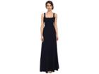Jill Jill Stuart Sleeveless Cut Out Elastane Gown (navy) Women's Dress