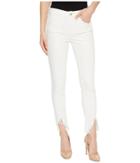 Mavi Jeans Tess Super Skinny In White Fringe Vintage (white Fringe Vintage) Women's Jeans