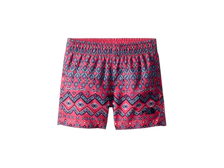 The North Face Kids Hike/water Shorts (toddler) (petticoat Pink Print) Girl's Shorts
