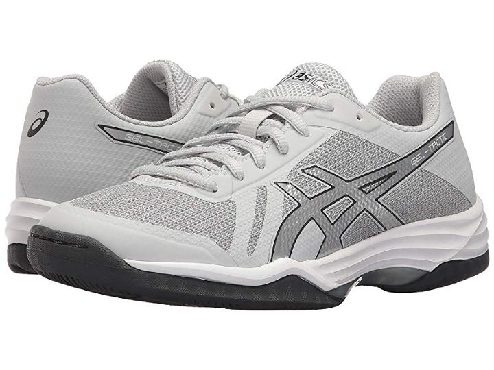 Asics Gel-tactic 2 (glacier Grey/silver/dark Grey) Women's Volleyball Shoes