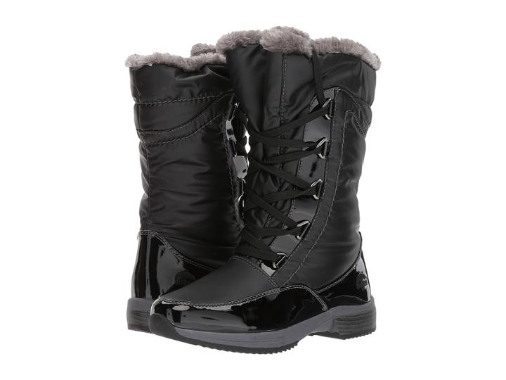 Totes Candace (black) Women's Cold Weather Boots