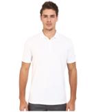 Nike Golf Victory Solid Polo (white/black) Men's Short Sleeve Pullover