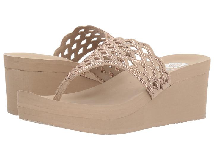 Yellow Box Leslee (taupe) Women's Sandals