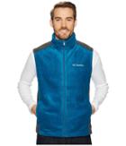 Columbia Steens Mountaintm Vest (phoenix Blue/charcoal) Men's Vest