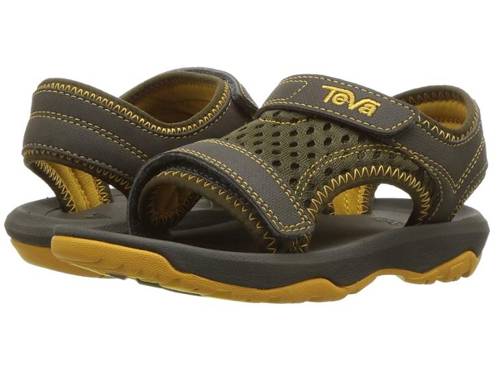 Teva Kids Psyclone Xlt (toddler) (dark Olive) Boys Shoes