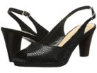 Bella-vita Liset (black Reptile) Women's Sandals