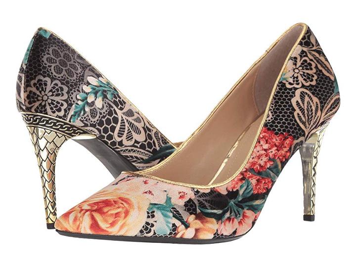 J. Renee Maressa (black/taupe/coral/gold) Women's Shoes
