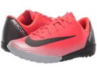 Nike Kids Vaporx 12 Academy Cr7 Tf Soccer (toddler/little Kid) (bright Crimson/black/chrome/dark Grey) Kids Shoes