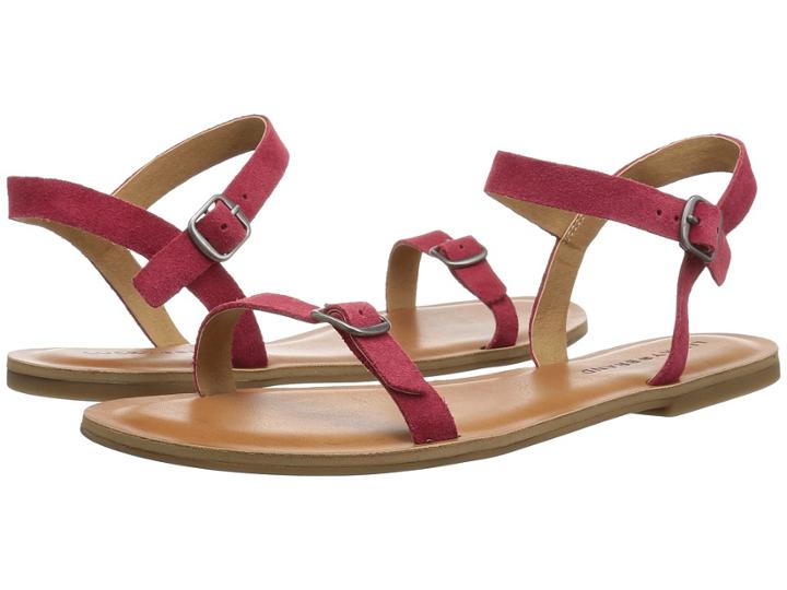 Lucky Brand Adymaris (sb Red Oilsue) Women's Flat Shoes