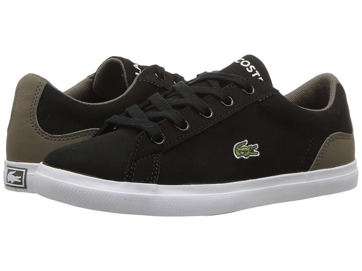 Lacoste Kids Lerond 417 1 (little Kid) (black) Kid's Shoes
