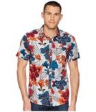 Billabong Sundays Floral Short Sleeve Shirt (stone) Men's Short Sleeve Button Up