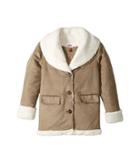 Appaman Kids Ultra Soft Faux Suede Hemlock Jacket (toddler/little Kids/big Kids) (natural) Girl's Coat