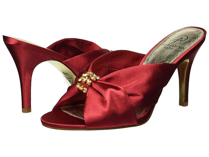 Adrianna Papell Flo (red Satin) Women's Shoes