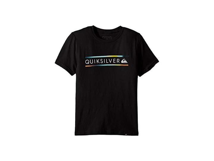 Quiksilver Kids Schwack Tee (big Kids) (black) Boy's T Shirt