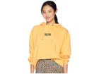 Volcom Knew Wave Hoodie (citrus Gold) Women's Sweatshirt