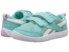 Reebok Kids Ventureflex Chase Ii (toddler) (turquoise/moonglow/white) Girls Shoes