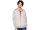 Rvca Eternal Quilted Fleece Jacket (pavement) Women's Sweatshirt