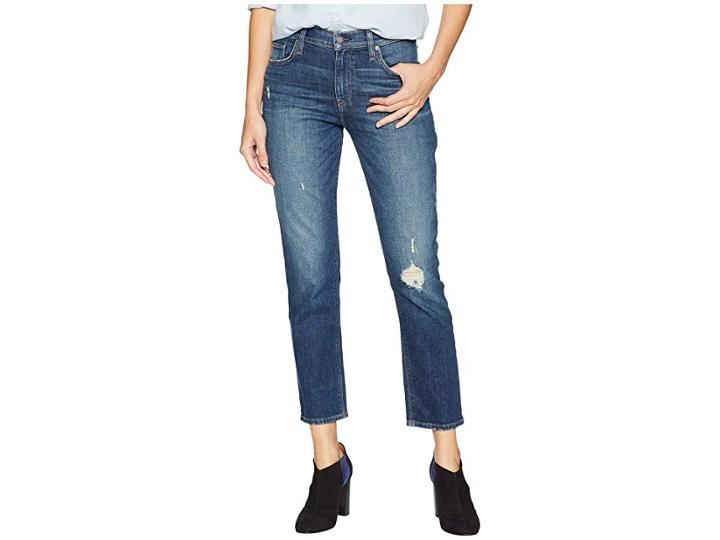 Hudson Jessi Relaxed Cropped Boyfriend In Metro (metro) Women's Jeans
