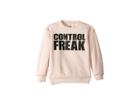 Nununu Control Freak Sweatshirt (little Kids/big Kids) (powder Pink) Girl's Sweatshirt