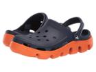 Crocs Duet Sport Clog (navy/orange) Shoes