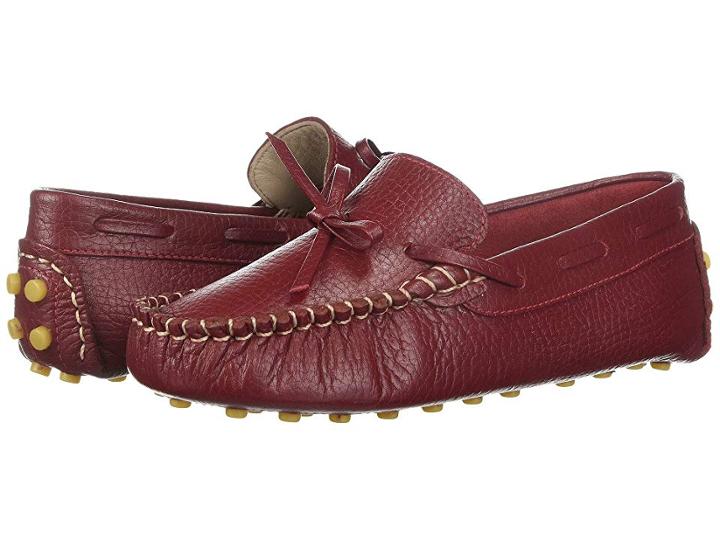 Elephantito Driver Loafers (toddler/little Kid/big Kid) (racing Red) Boys Shoes