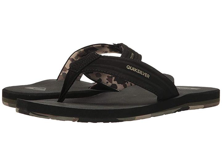 Quiksilver Island Oasis (black/green/green) Men's Skate Shoes