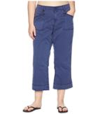 Aventura Clothing Plus Size Arden V2 Slimmer (blue Indigo) Women's Casual Pants