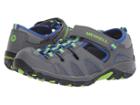 Merrell Kids Hydro H2o Hiker Sandals (big Kid) (grey/lime/cobalt) Boy's Shoes