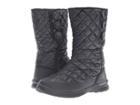 The North Face Thermoball Button Up (shiny Tnf Black/smoked Pearl Grey) Women's Pull-on Boots
