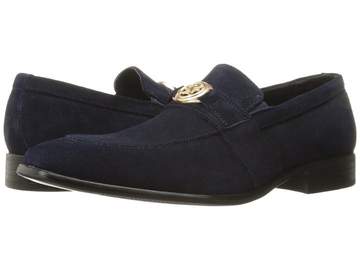 Stacy Adams Mandell (navy Suede) Men's Shoes