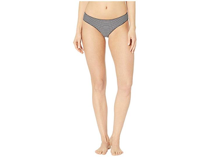 Rip Curl Classic Surf Hipster Bikini Bottom (black/white) Women's Swimwear