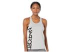 New Balance Graphic Heather Tech Racerback (athletic Grey) Women's Sleeveless