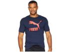 Puma Archive Life Tee (peacoat/ribbon Red) Men's T Shirt